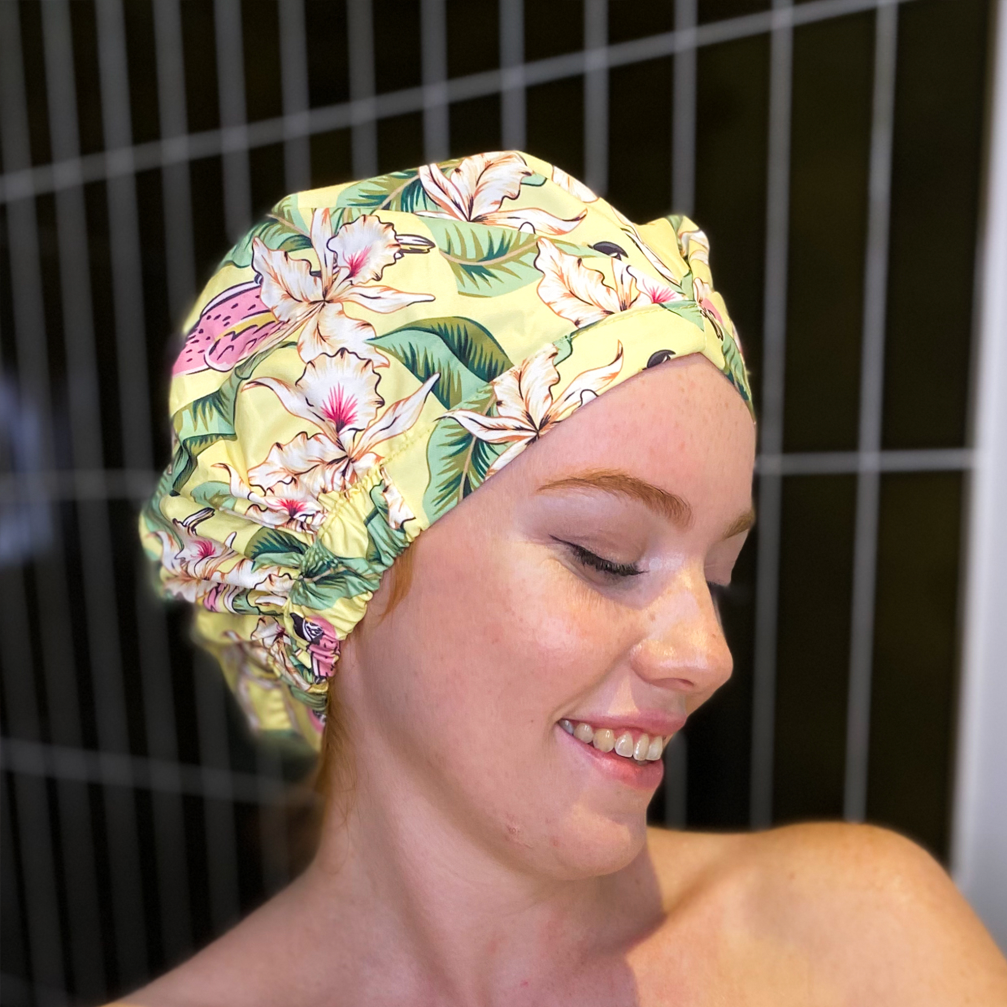 SHOWER CAP - HAWAIIAN TROPICS 💛 NEW!!