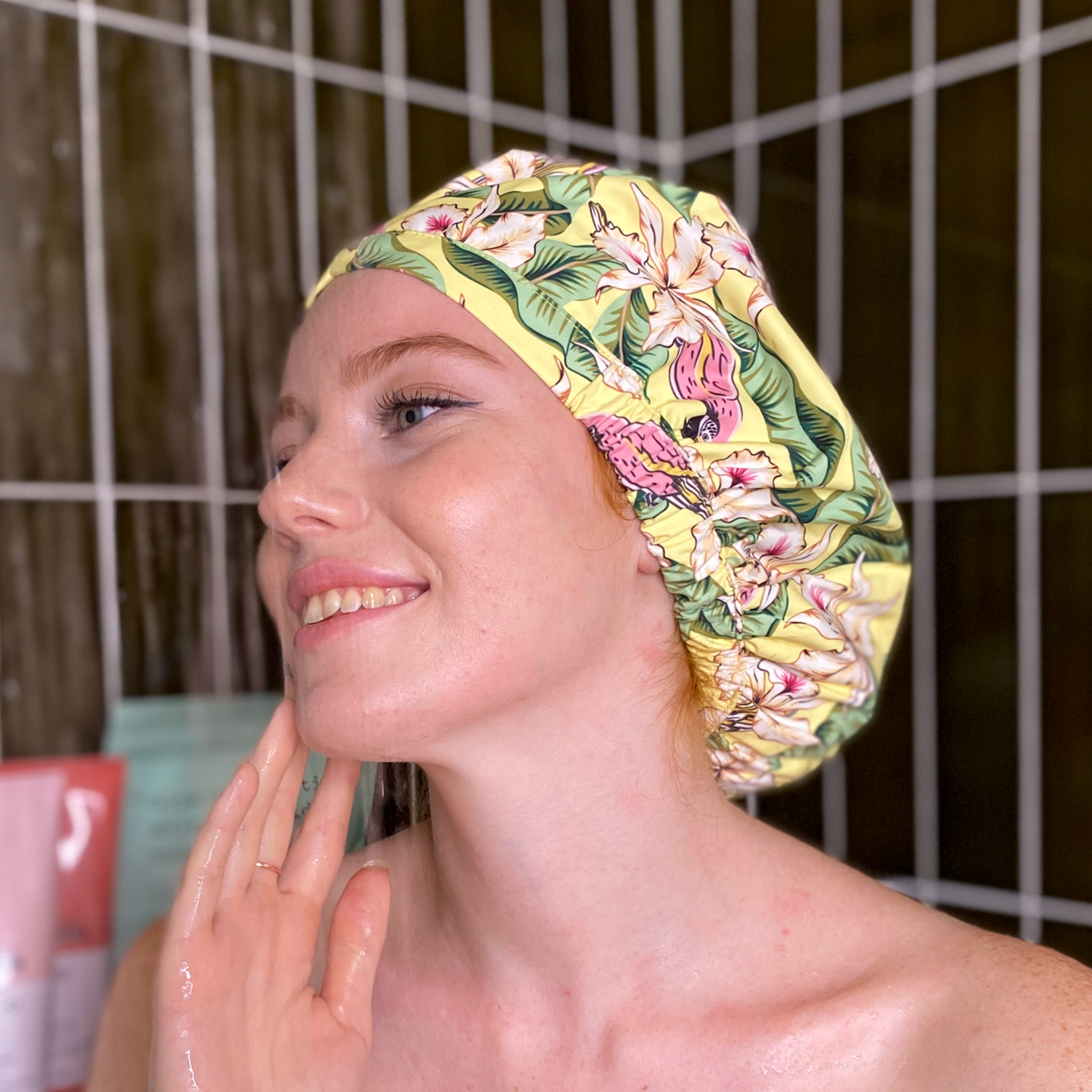SHOWER CAP - HAWAIIAN TROPICS 💛 NEW!!