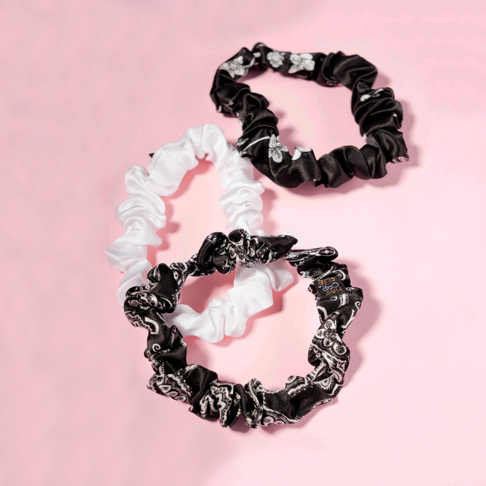 SILK SCRUNCHIES - 3-PACK MIDDY MIXED PRINT PACK