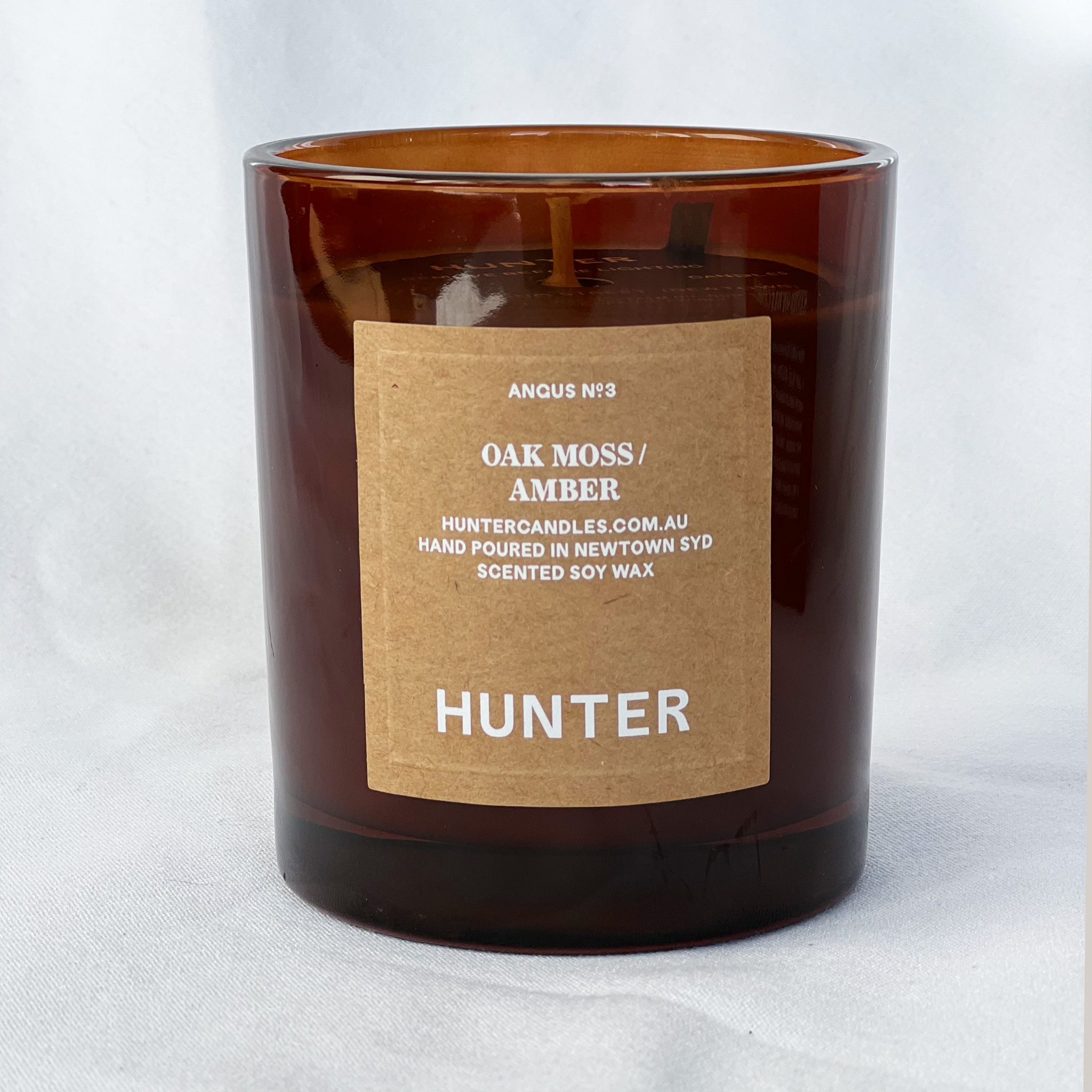 SOY CANDLE - ANGUS BY HUNTER CANDLES