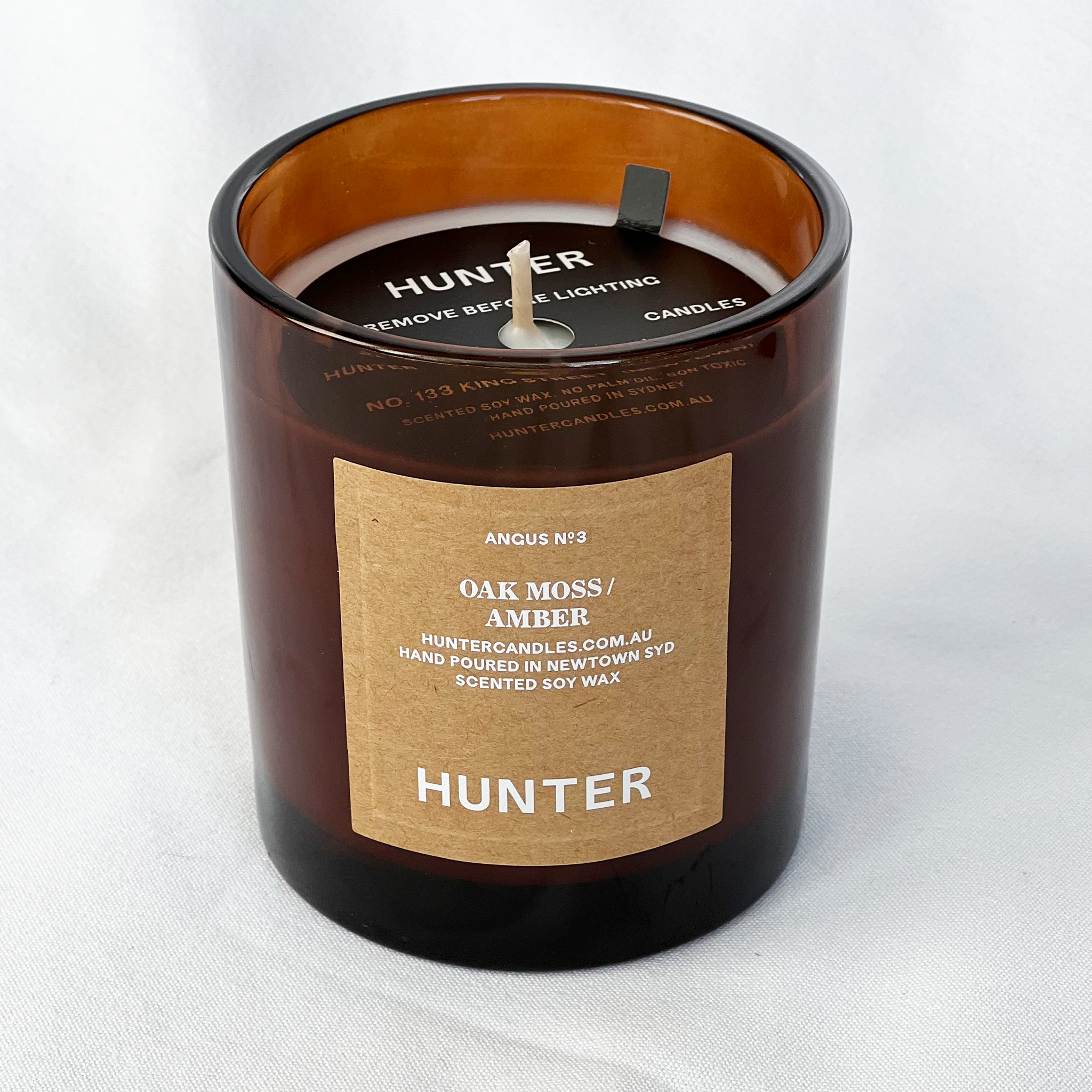 SOY CANDLE - ANGUS BY HUNTER CANDLES