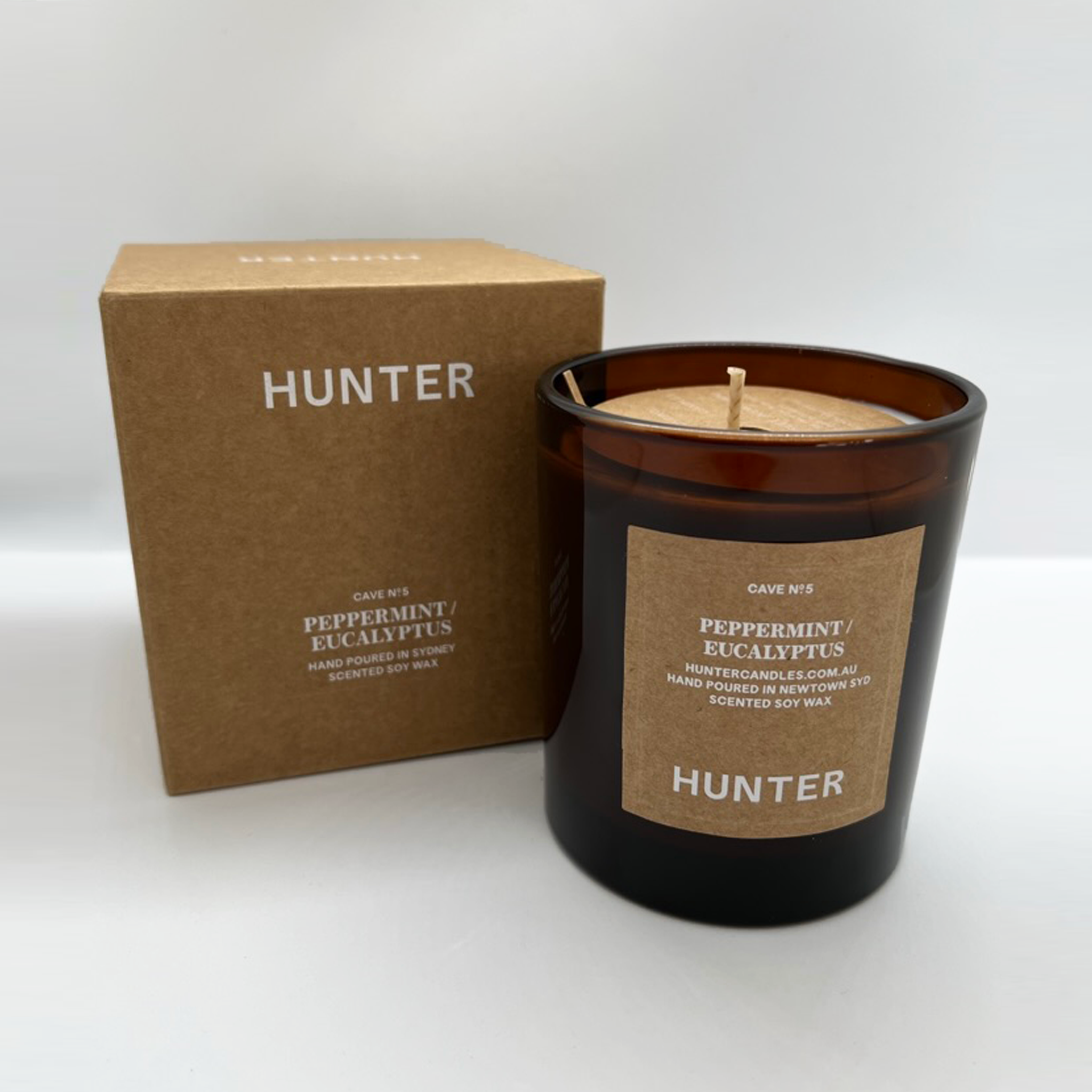 SOY CANDLE - CAVE BY HUNTER CANDLES