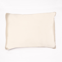Load image into Gallery viewer, Cream &#39;Sleepy Head’ Pillowcase aka NO MORE BED HEAD
