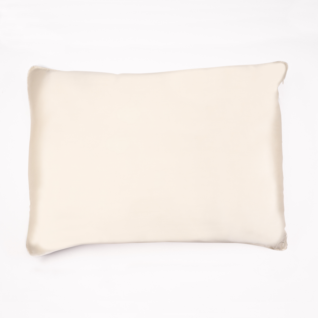 Cream 'Sleepy Head’ Pillowcase aka NO MORE BED HEAD