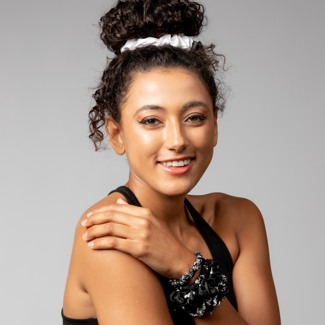 SILK SCRUNCHIES - 3-PACK MINNY MIXED PRINT PACK
