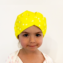 Load image into Gallery viewer, Dotty or Spotty &#39;Minny Shower CAPsule’ aka THE MINNY SHIC KIDS SHOWER CAP
