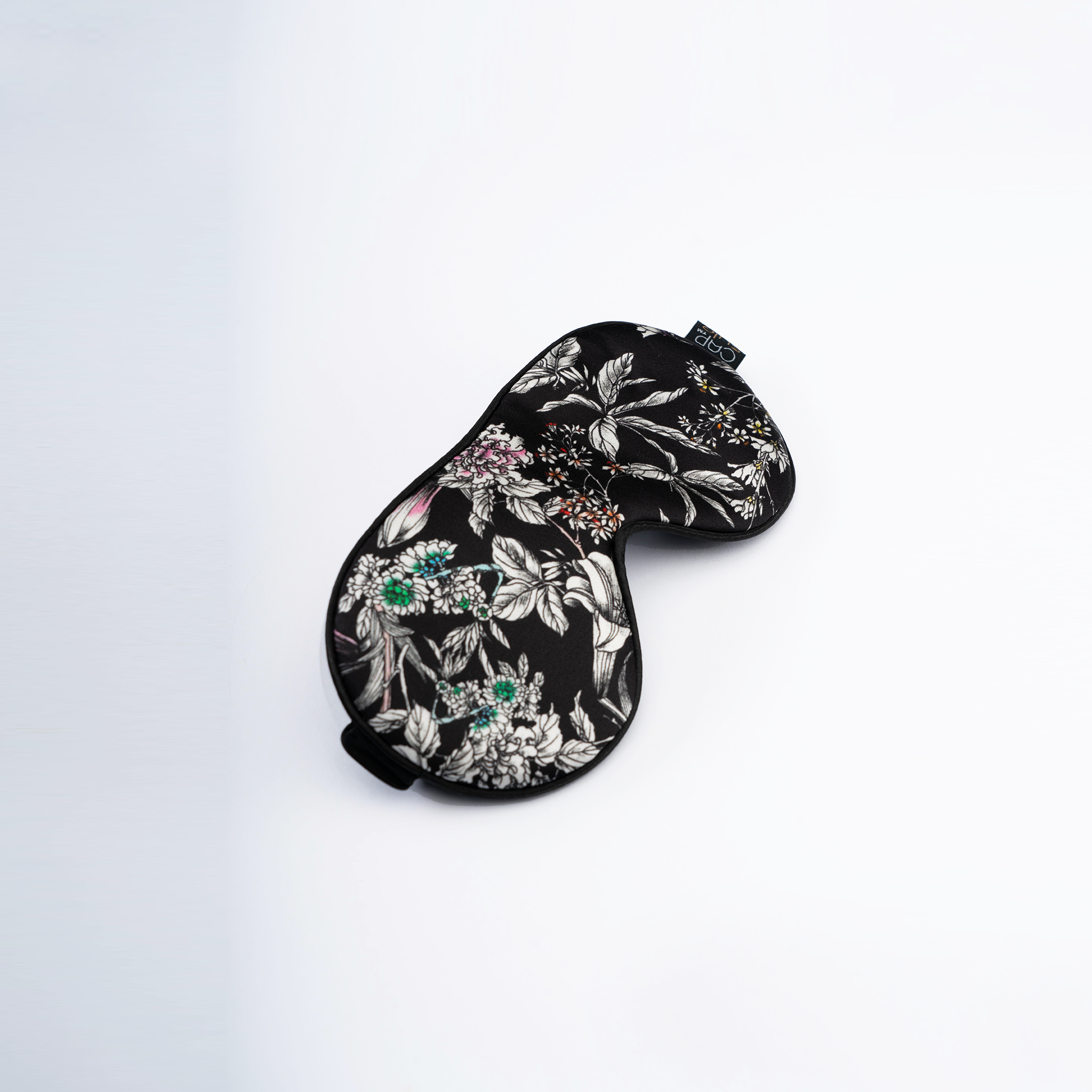 Black Flora ‘Silky Eyes’ Reversible Eye Mask aka ‘THERE ARE 2 SIDES TO EVERY STORY’