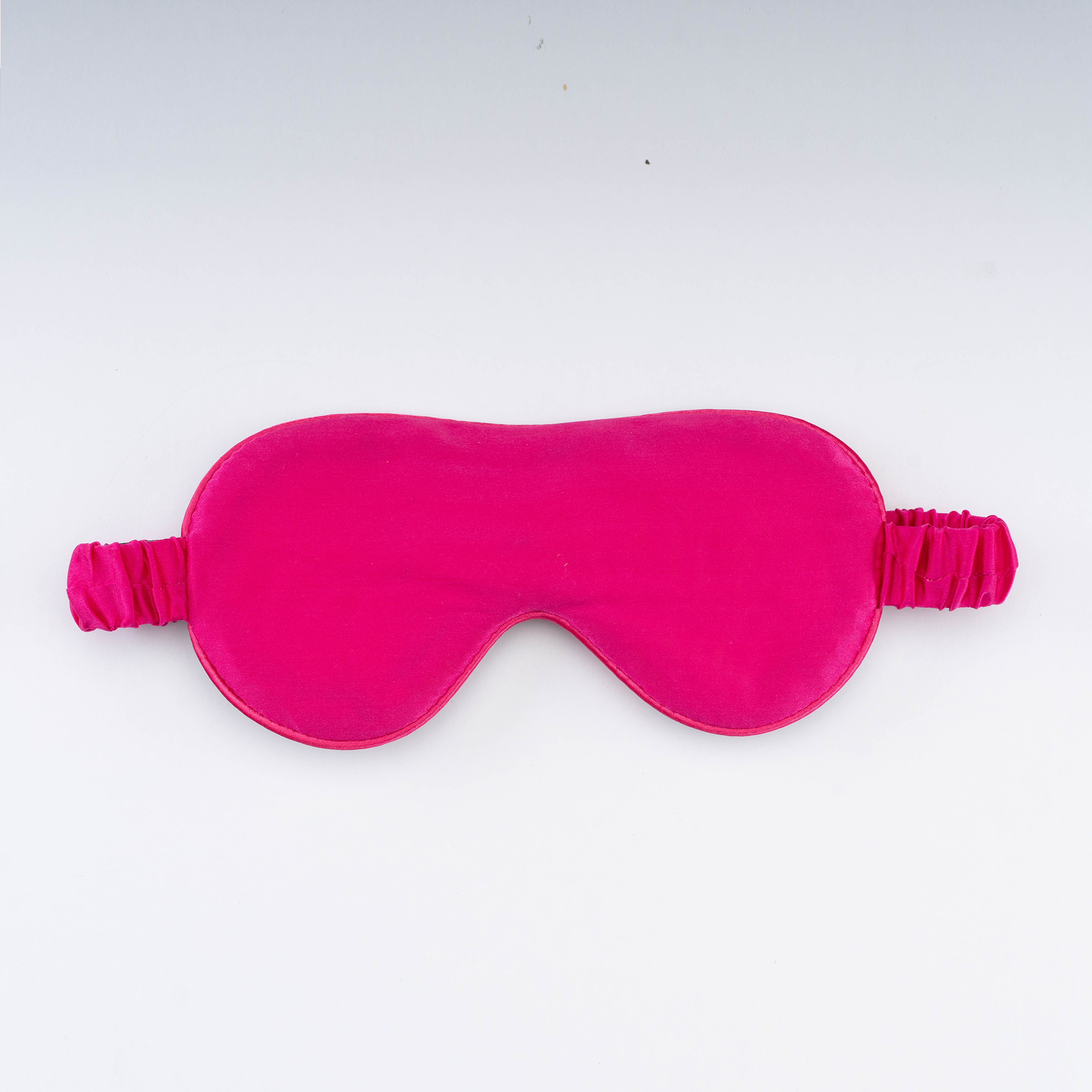 SILK EYE MASK - FUCHSIA PINK - ZEBRA WILD