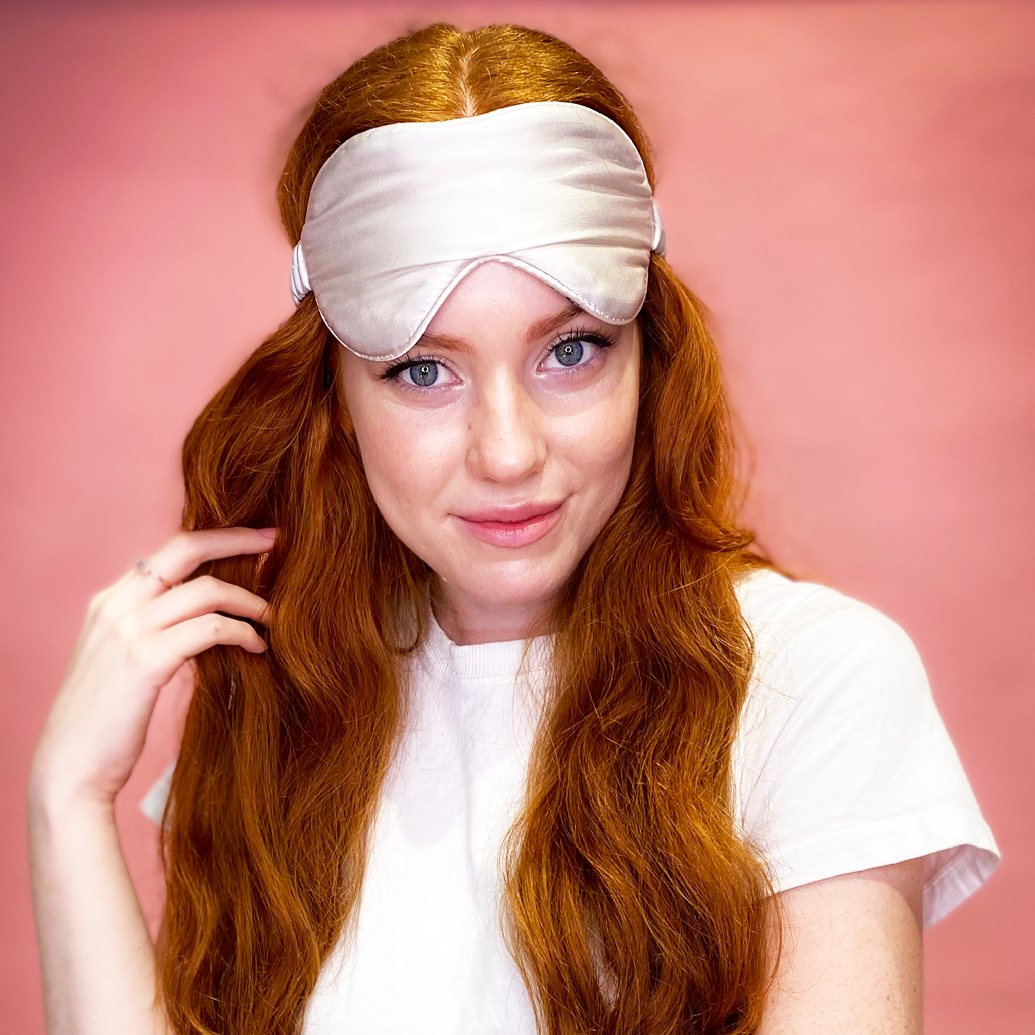 NEW! Snow Leopard ‘Silky Eyes’ Reversible Eye Mask aka ‘THERE ARE 2 SIDES TO EVERY STORY’