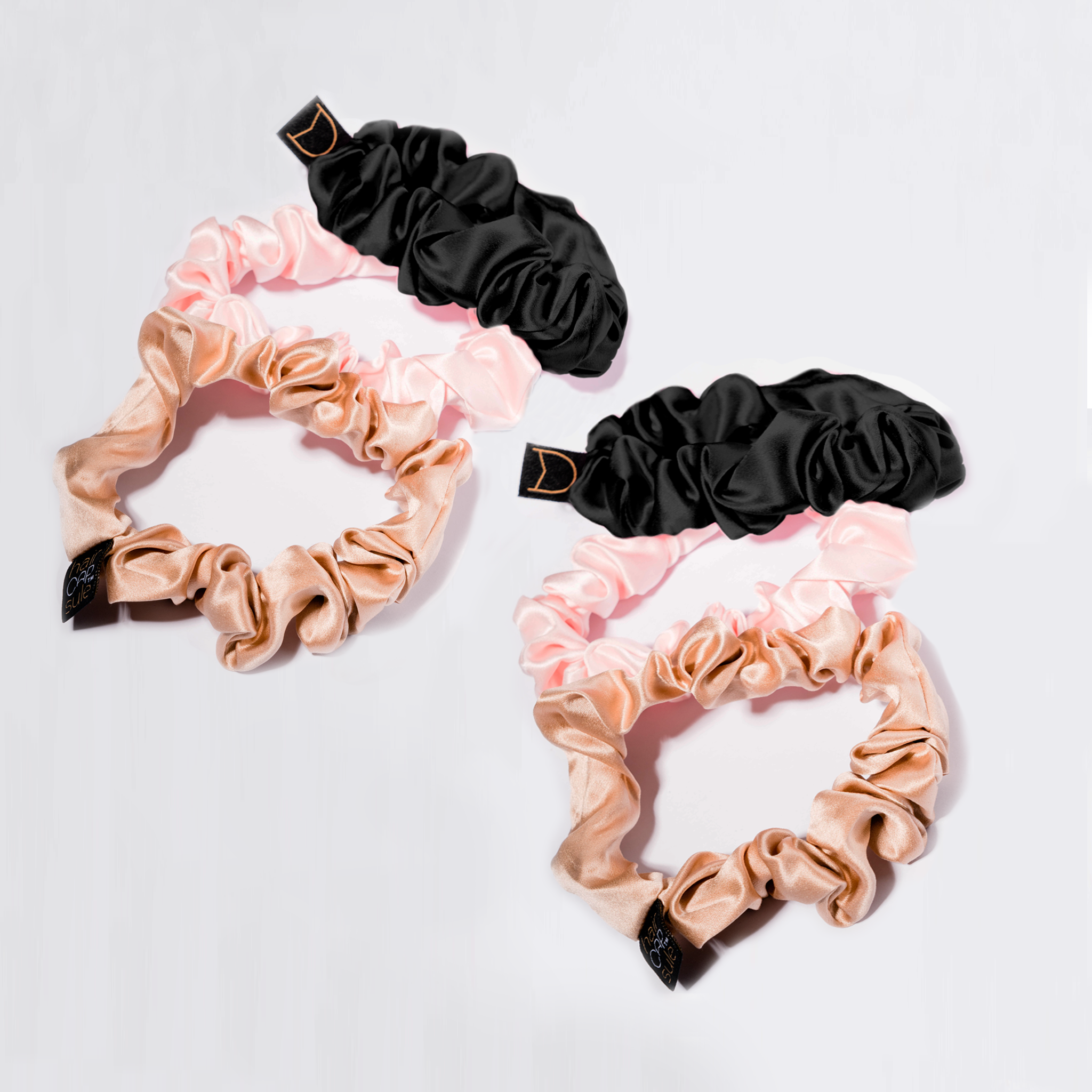 SILK SCRUNCHIES - BESTIES 6-PACK