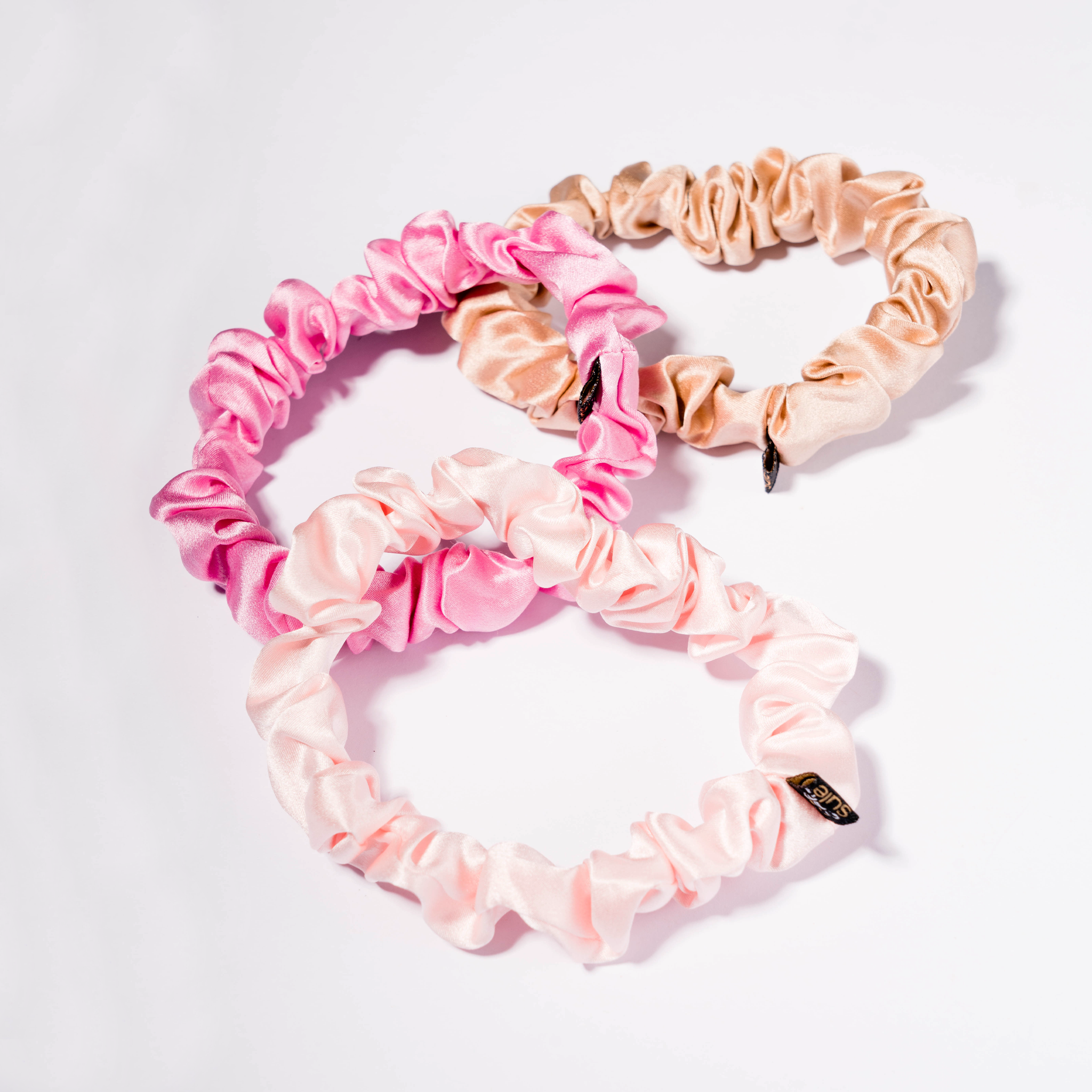SILK SCRUNCHIES - 3-PACK MIDDY BASIC PACK