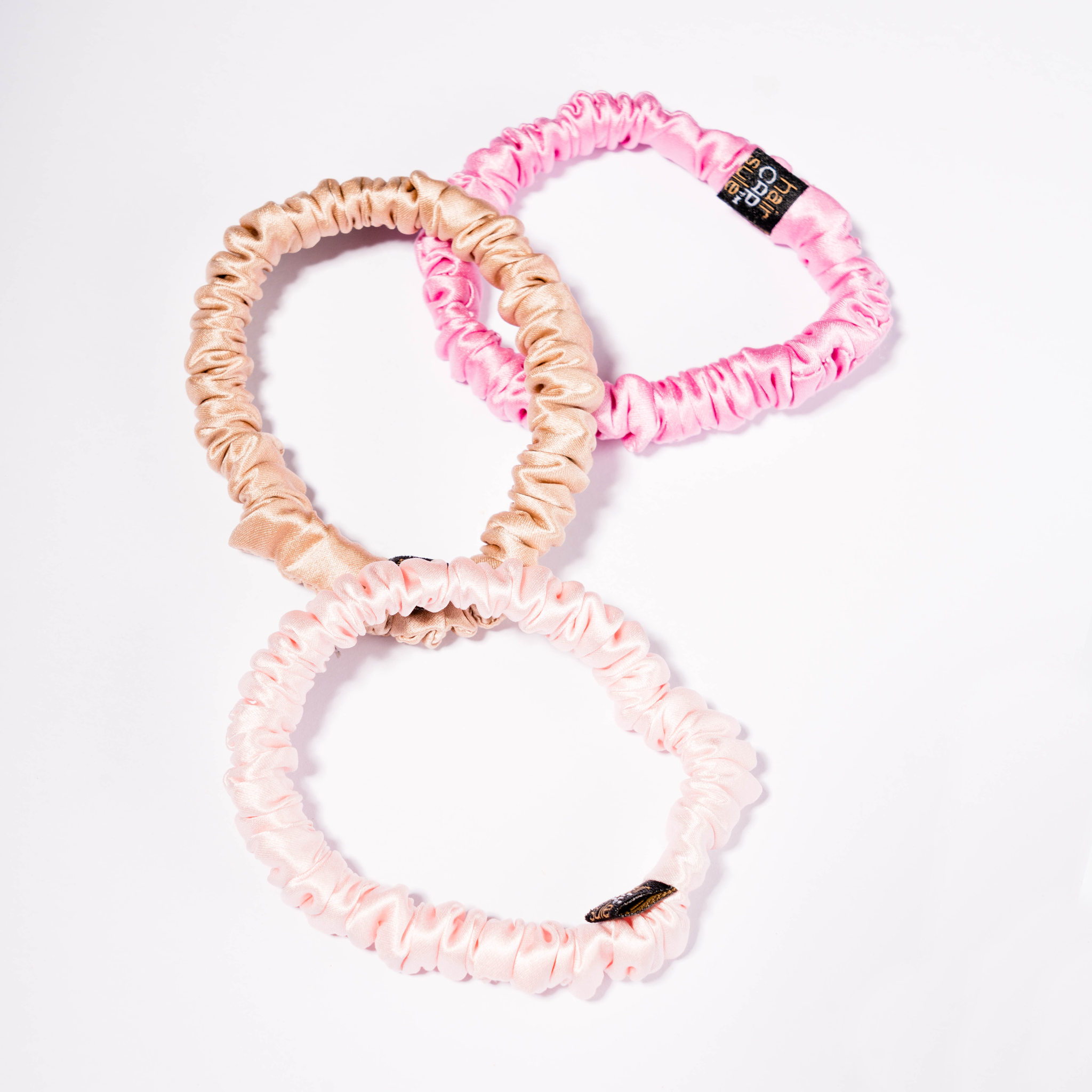 SILK SCRUNCHIES - 3-PACK MINNY BASIC PACK