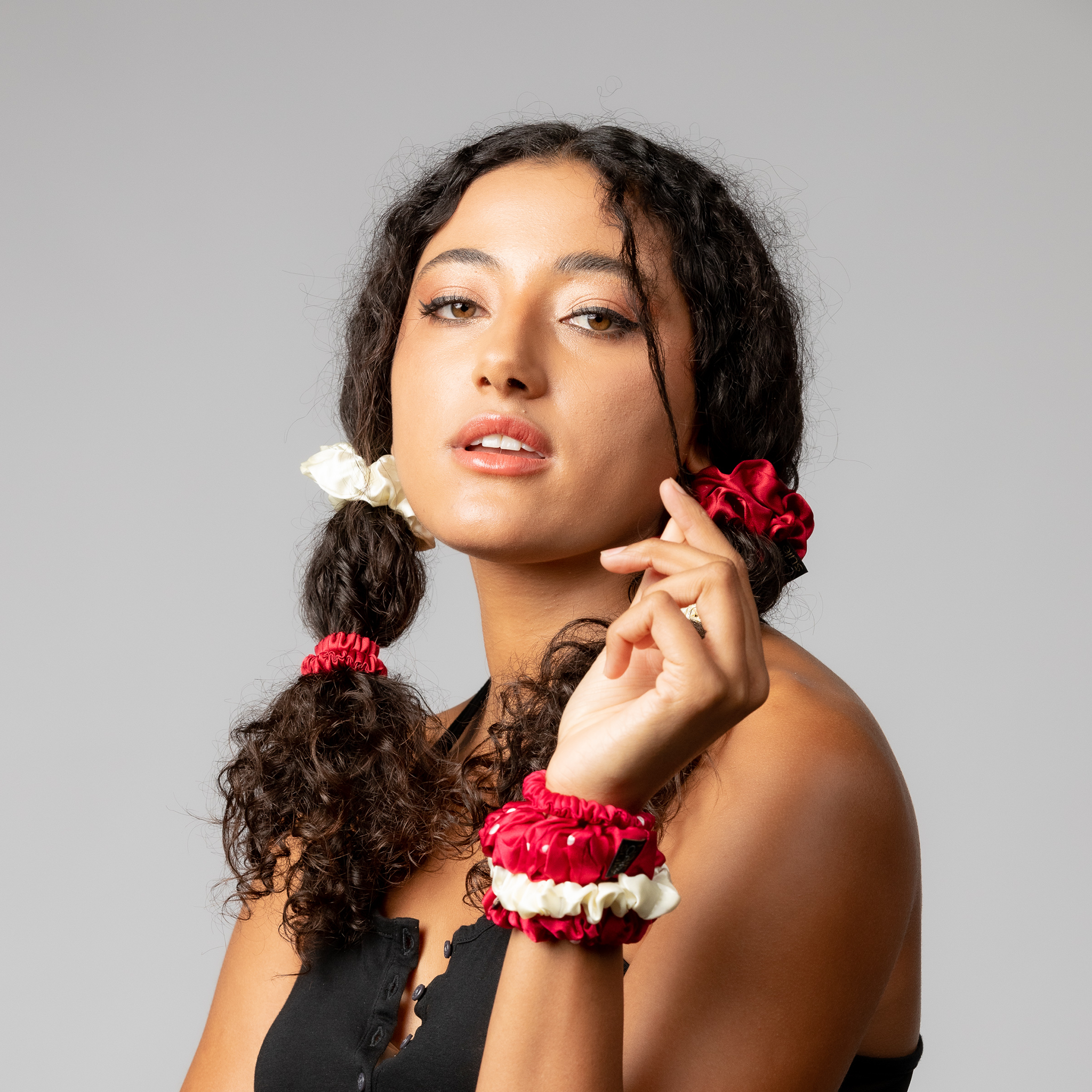 SILK SCRUNCHIES - 3-PACK MIDDY MULTI PACK