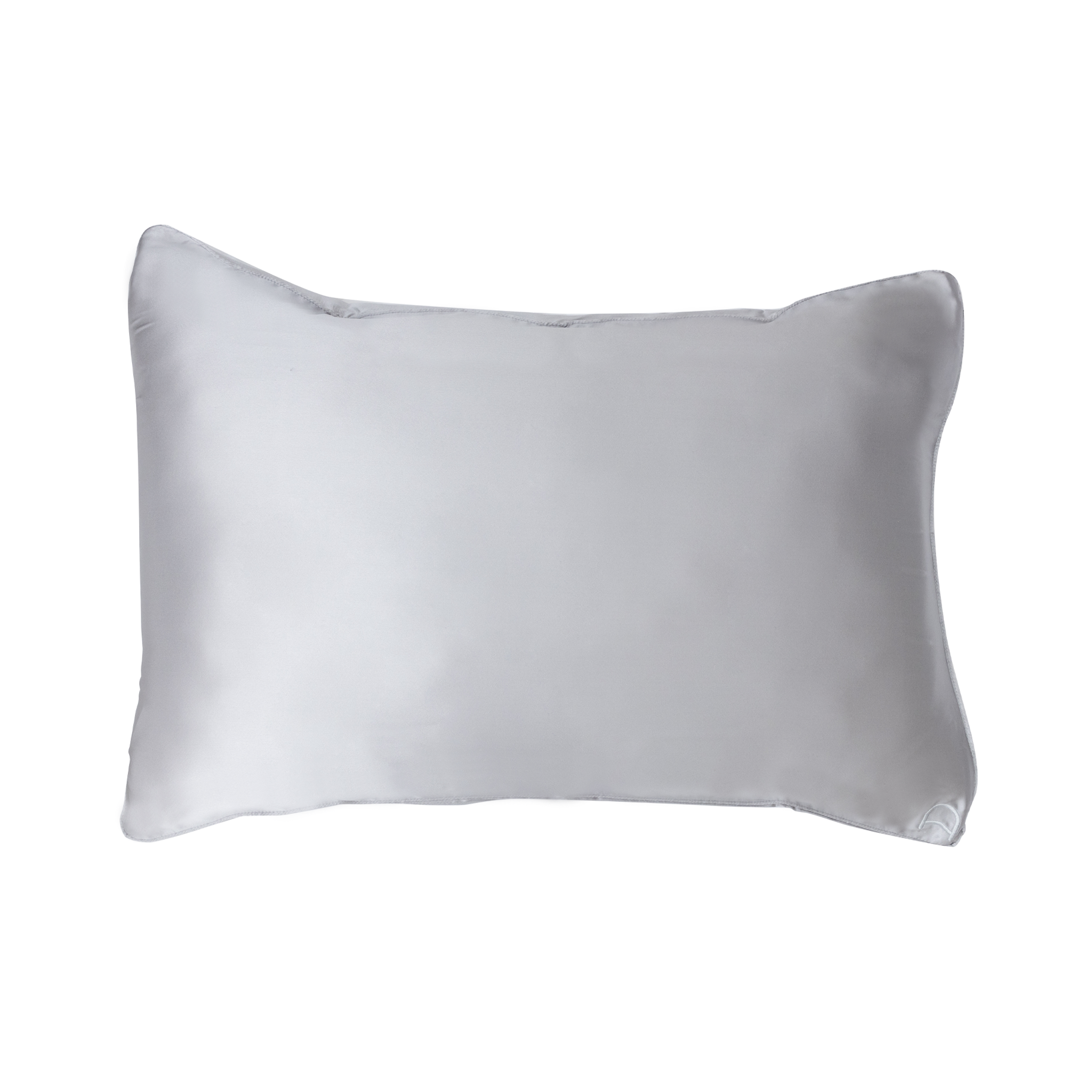 SILK PILLOWCASE - SILVER