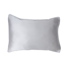 Load image into Gallery viewer, Silver ‘Sleepy Head’ Silk Pillowcase
