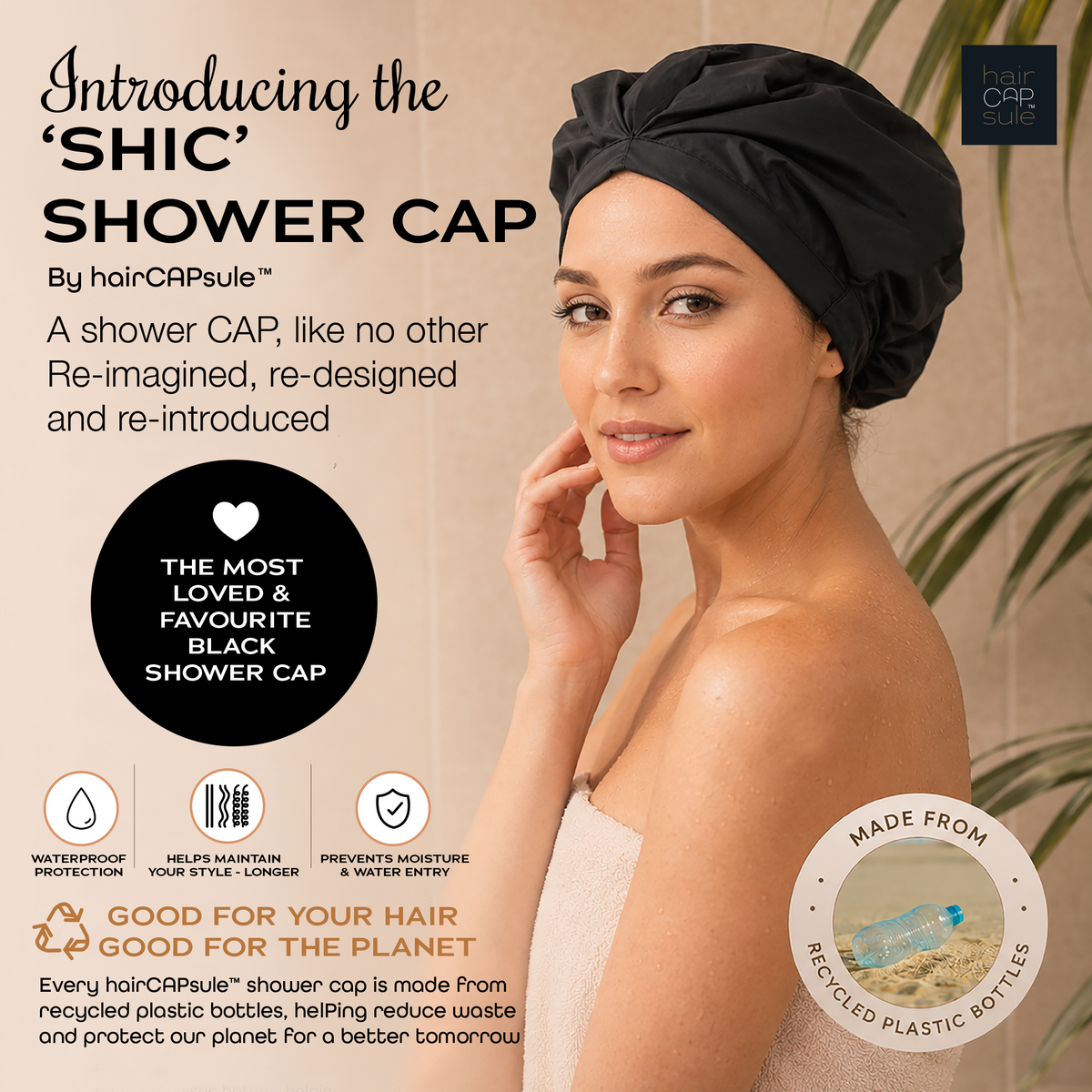How Skipping a Hair Wash (With the Right Shower Cap) Saves Litres of Water