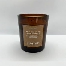 Load image into Gallery viewer, Australia, Blue Gum, Lemon Myrtle and Wattle Candle by Hunter Candles
