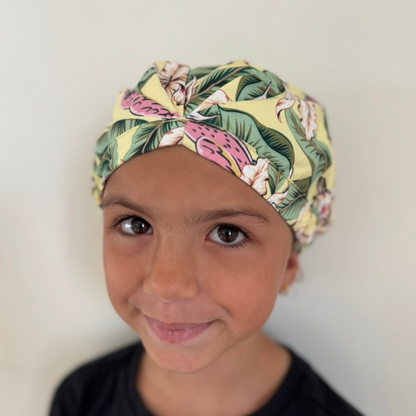 KIDS SHOWER CAP -  HAWAIIAN TROPICS 💛 NEW!!