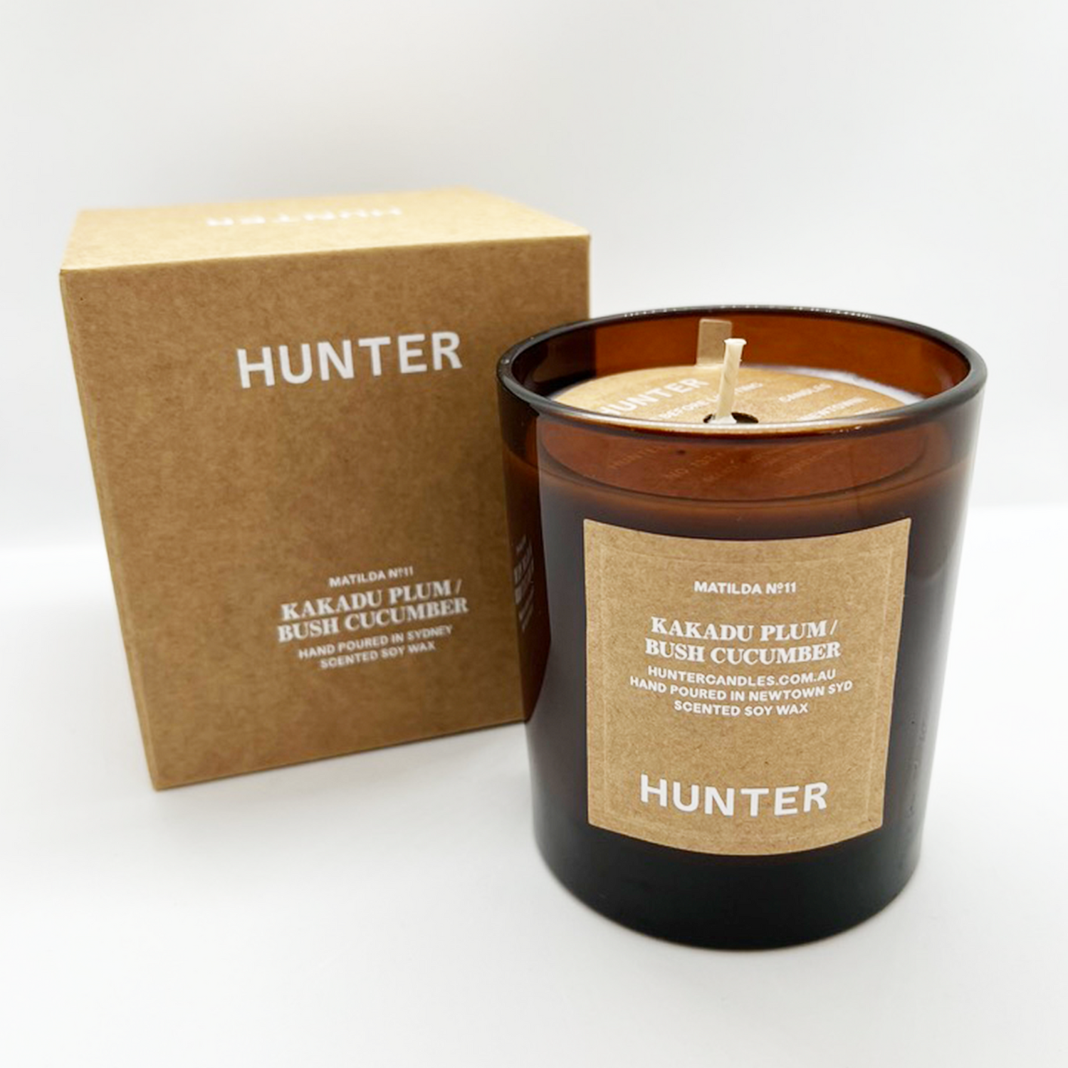 SOY CANDLE - MATILDA BY HUNTER CANDLES