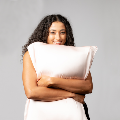 SILK PILLOWCASE - PINK