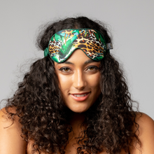Load image into Gallery viewer, Wild Jungle ‘Silky Eyes’ Reversible Eye Mask
