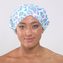 Load and play video in Gallery viewer, Sky Leopard ‘SHIC’ SHOWER CAP
