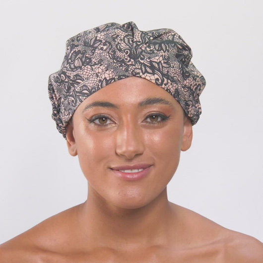 Black Lace ‘Shower CAPsule’ aka THE ‘SHIC’ SHOWER CAP