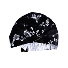Load image into Gallery viewer, BRAND NEW! Blossom Tree ‘Silk CAPsule’ aka THE ‘WIN-WIN&#39; Silk Reversible Hair Cap
