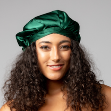 Load image into Gallery viewer, Wild Jungle ‘Silk CAPsule’ Reversible Hair Cap
