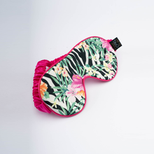 Load image into Gallery viewer, Zebra Wild ‘Silky Eyes’ Reversible Eye Mask
