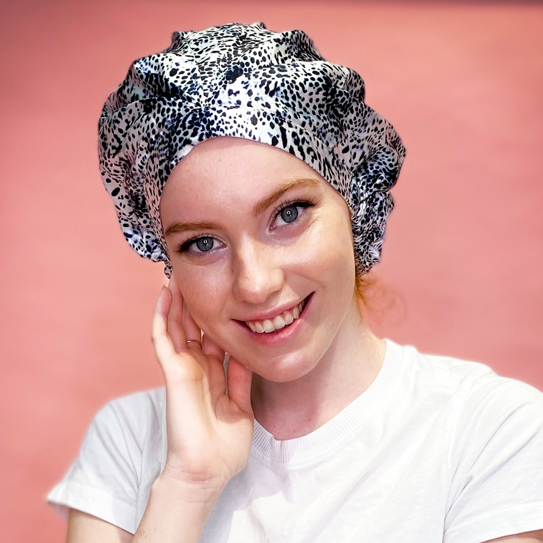 Snow Leopard ‘Silk CAPsule’ Reversible Hair Cap