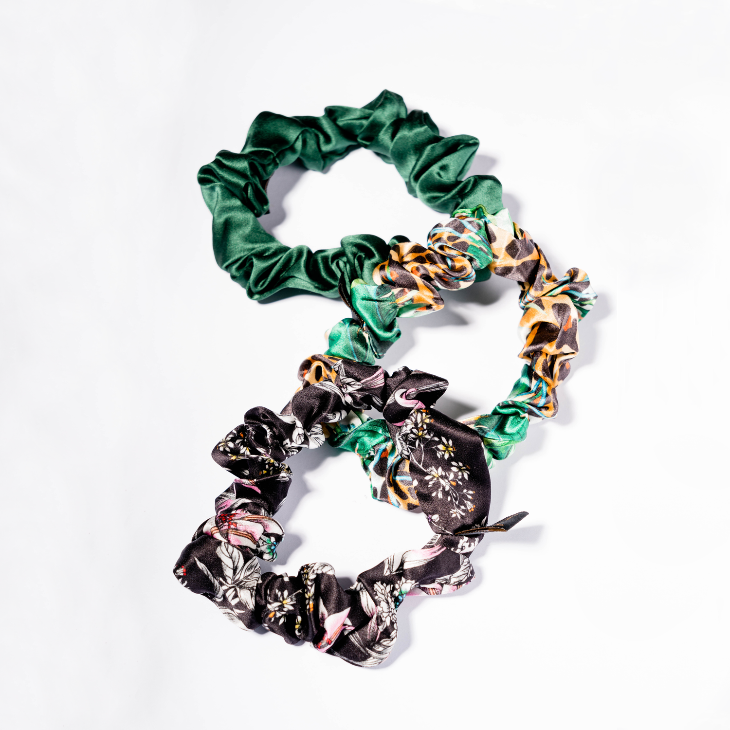SILK SCRUNCHIES - 3-PACK BIGGY MIXED PRINT PACK