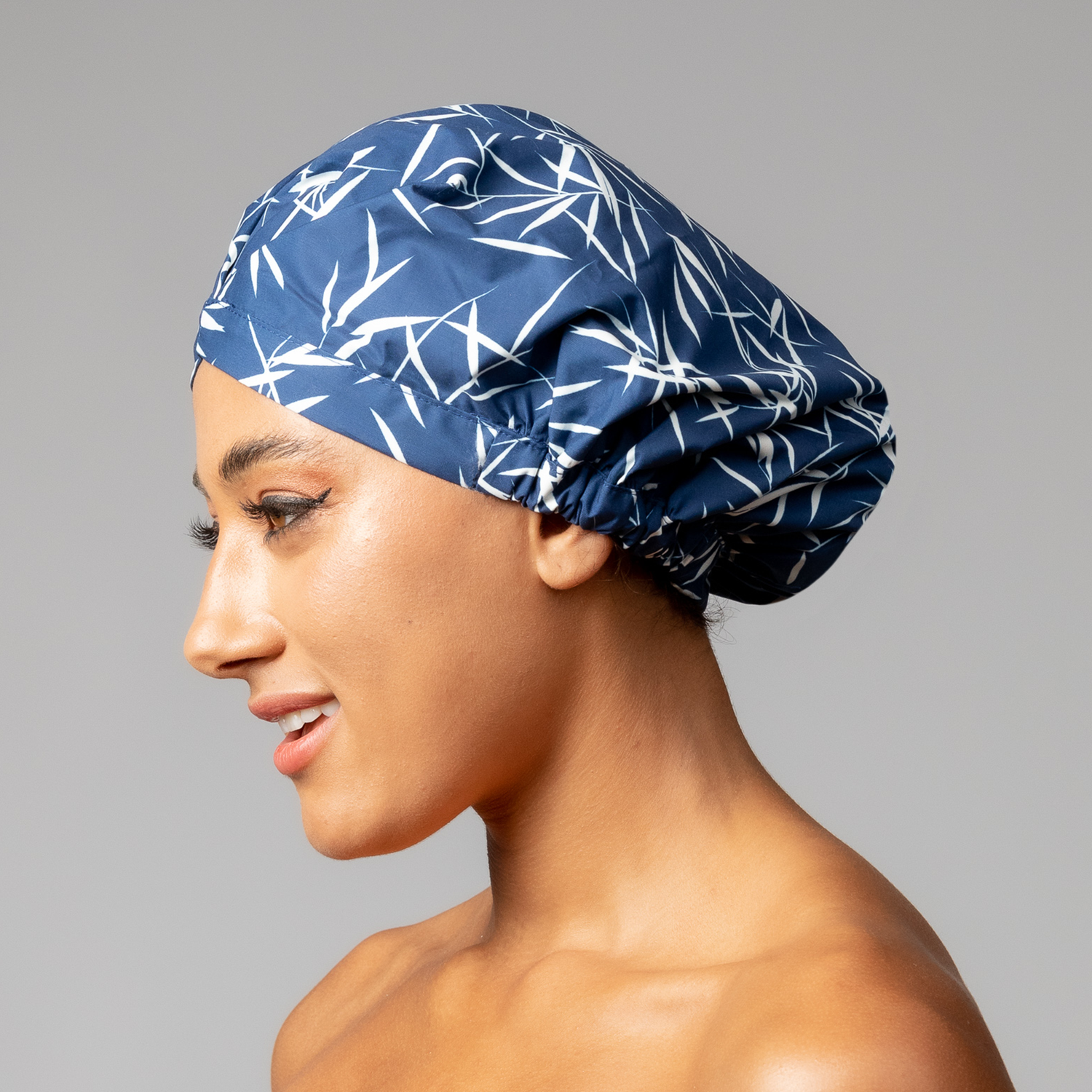 Blue Bamboo ‘Shower CAPsule’ aka THE ‘SHIC’ SHOWER CAP - hairCAPsule™ AU