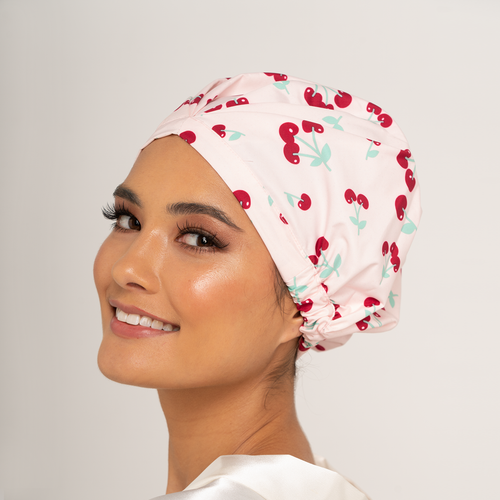 Cherry Blossom ‘Shower CAPsule’ aka THE ‘SHIC’ SHOWER CAP