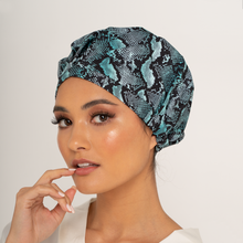 Load image into Gallery viewer, Emerald Skin ‘Shower CAPsule’ aka THE ‘SHIC’ SHOWER CAP

