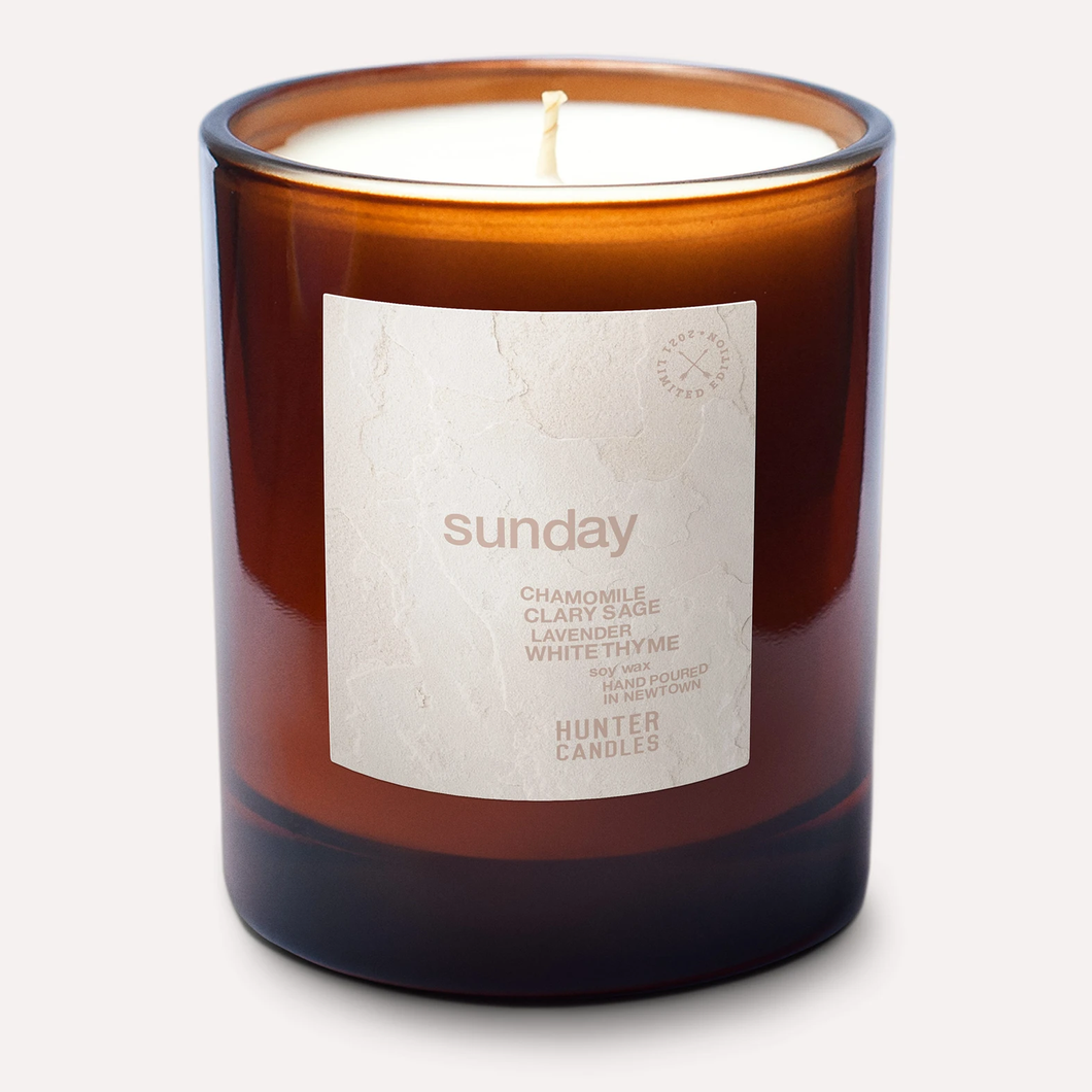 Sunday by Hunter Candles